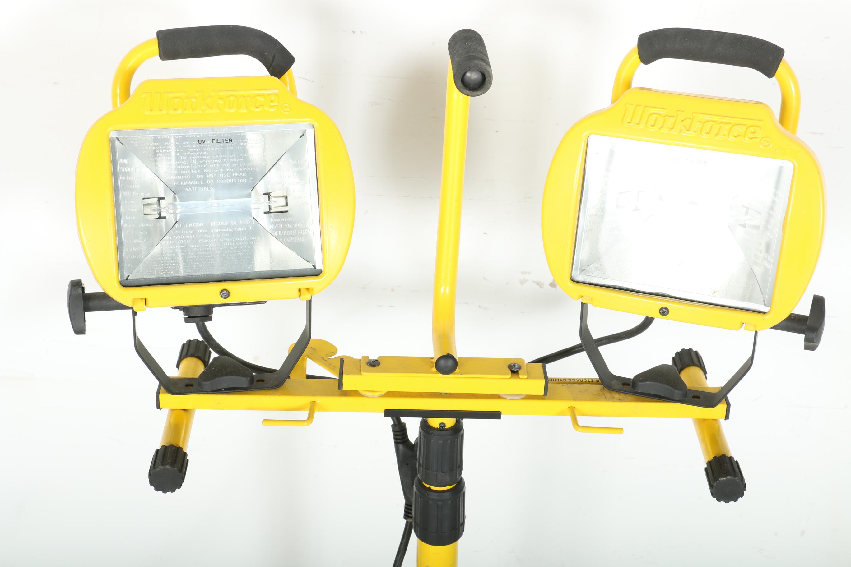 Heavy Duty Portable Halogen Work Lights