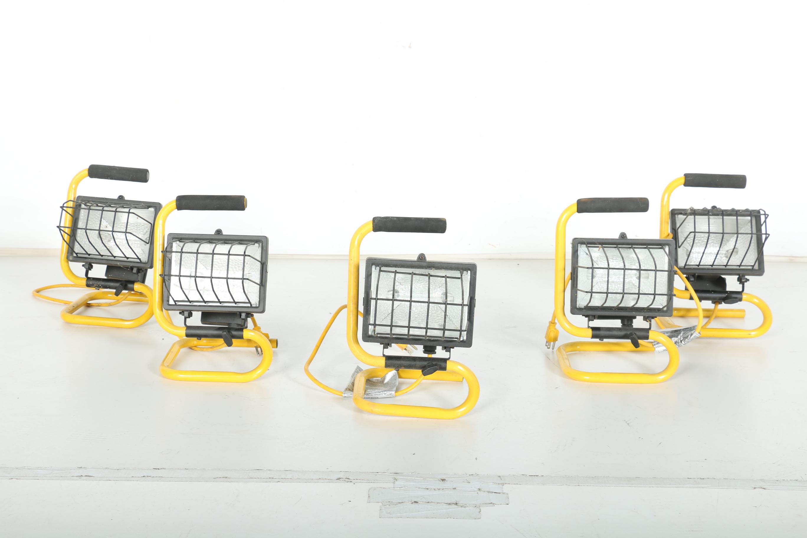 Heavy Duty Portable Halogen Work Lights