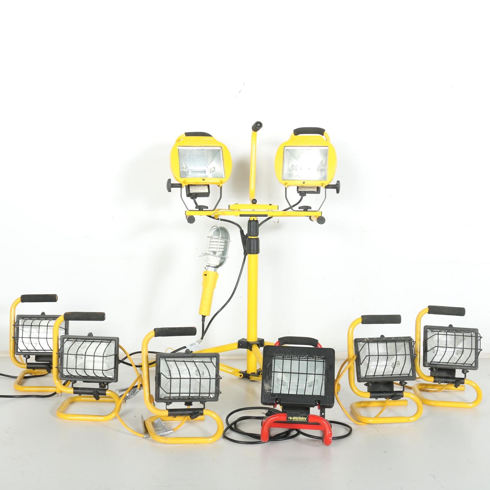 Heavy Duty Portable Halogen Work Lights