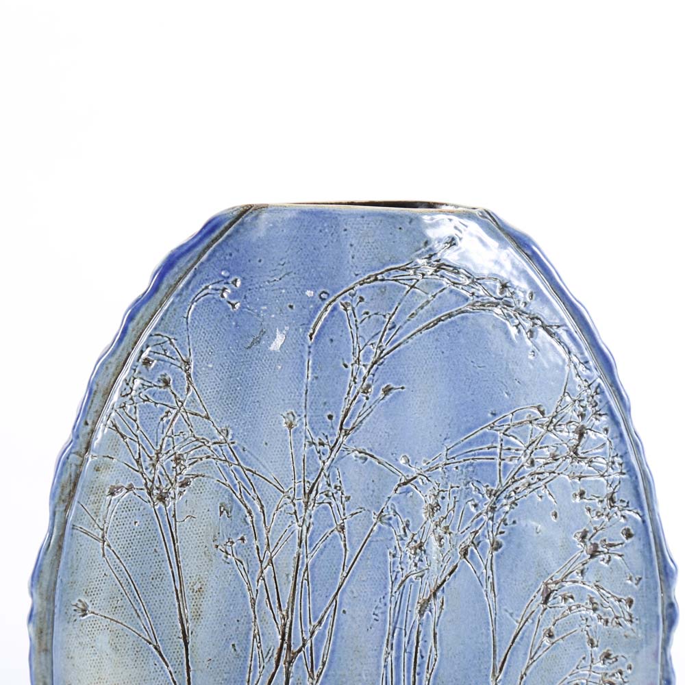 Pair of Tenmoku Pottery Vases