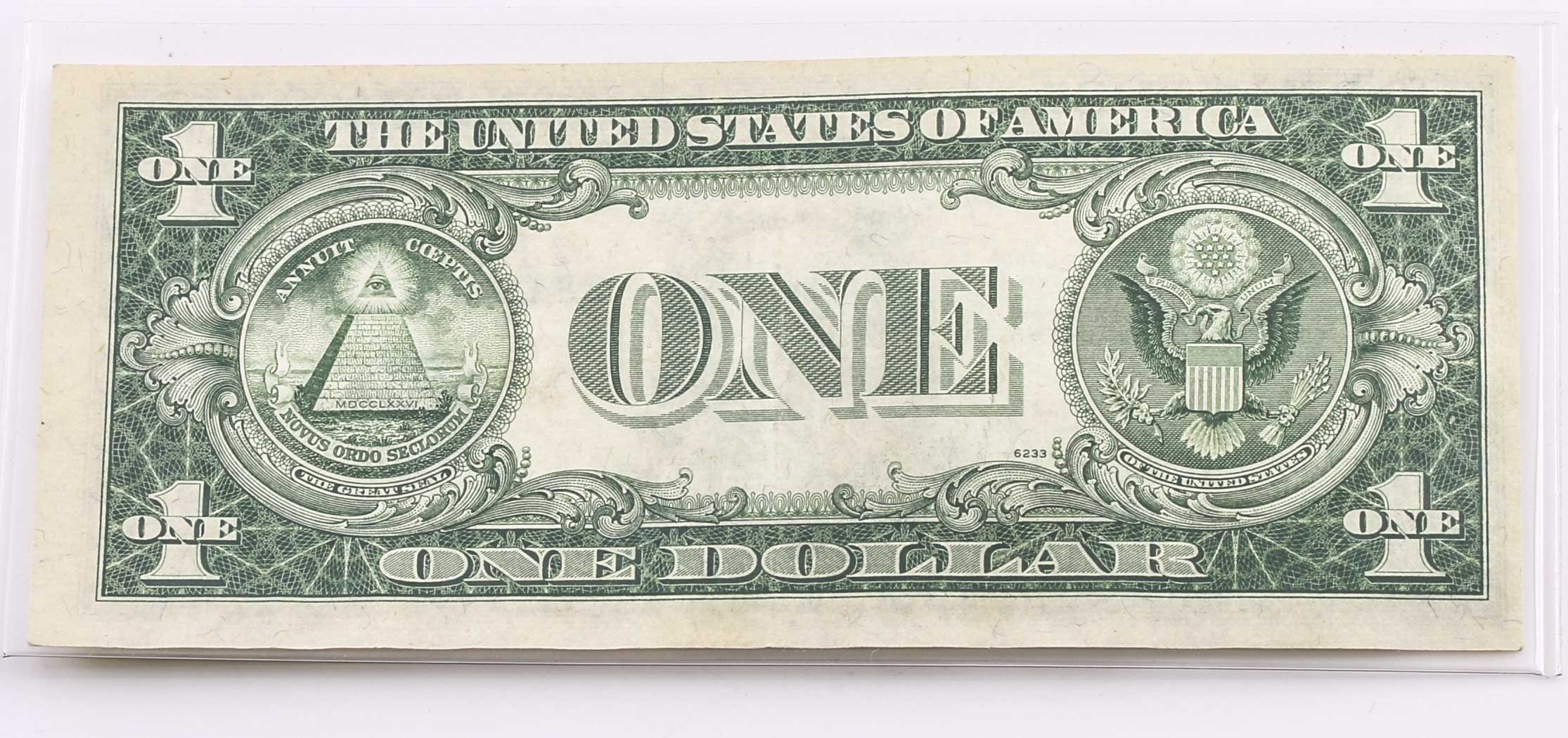 Group of Two 1935 One Dollar Silver Certificates