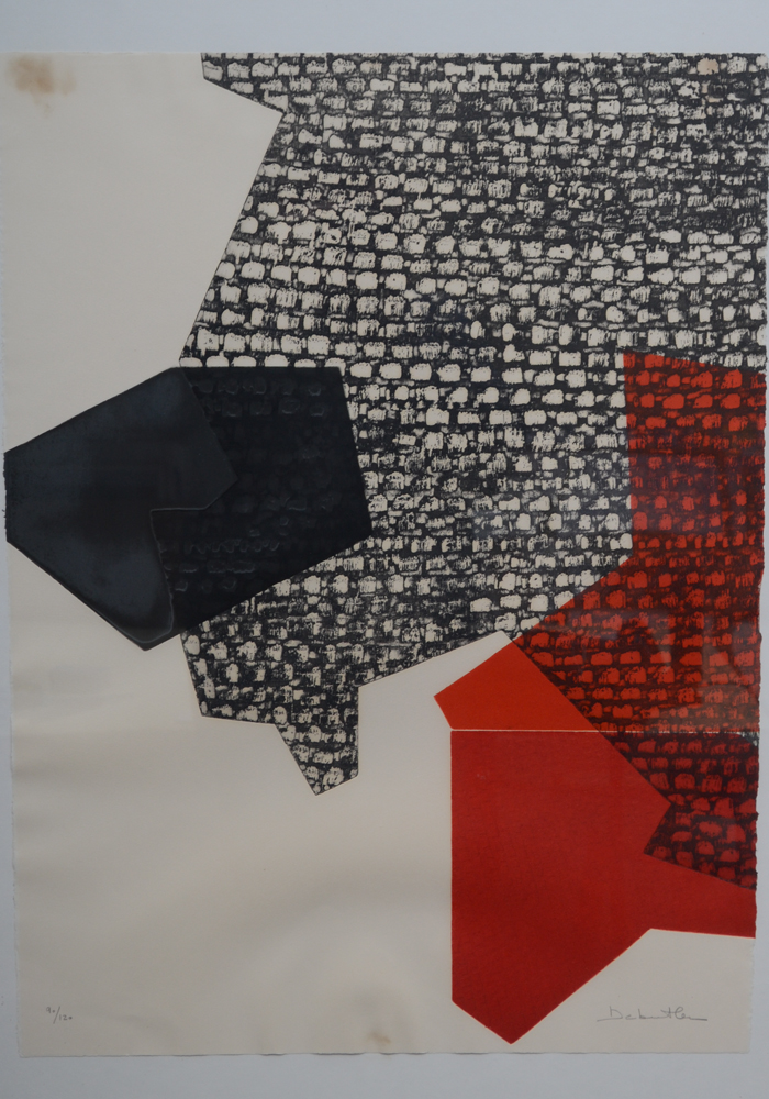 Jacuqeline Debutler Signed Limited Edition Color Intaglio Titled "Magic Noir"