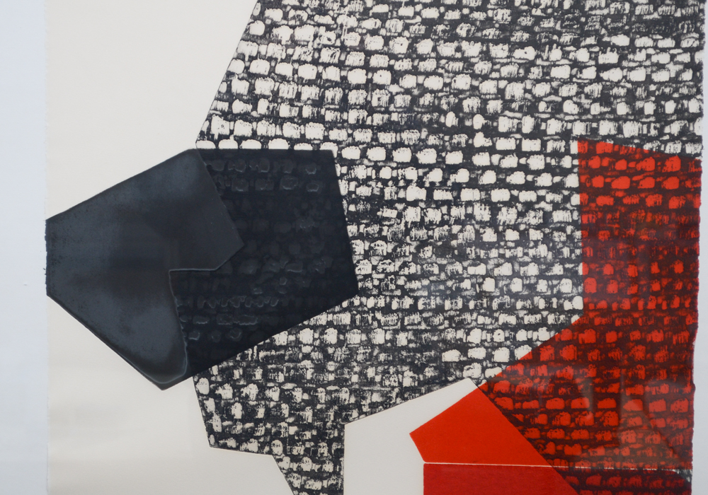 Jacuqeline Debutler Signed Limited Edition Color Intaglio Titled "Magic Noir"