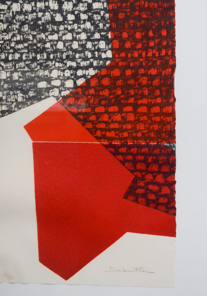 Jacuqeline Debutler Signed Limited Edition Color Intaglio Titled "Magic Noir"