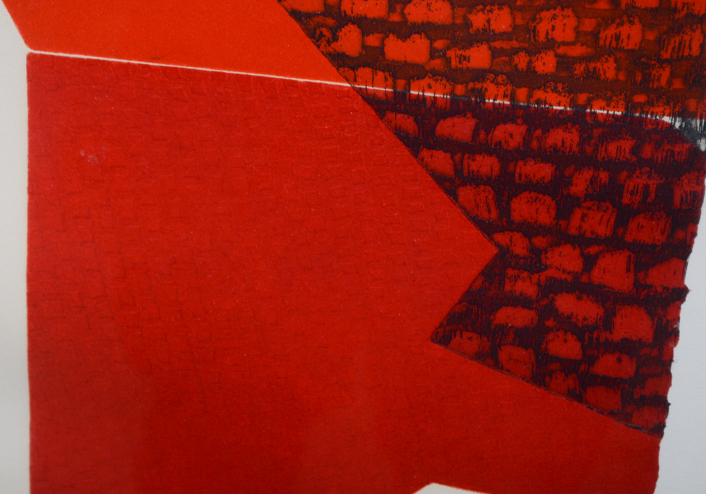 Jacuqeline Debutler Signed Limited Edition Color Intaglio Titled "Magic Noir"