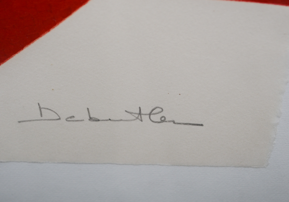 Jacuqeline Debutler Signed Limited Edition Color Intaglio Titled "Magic Noir"