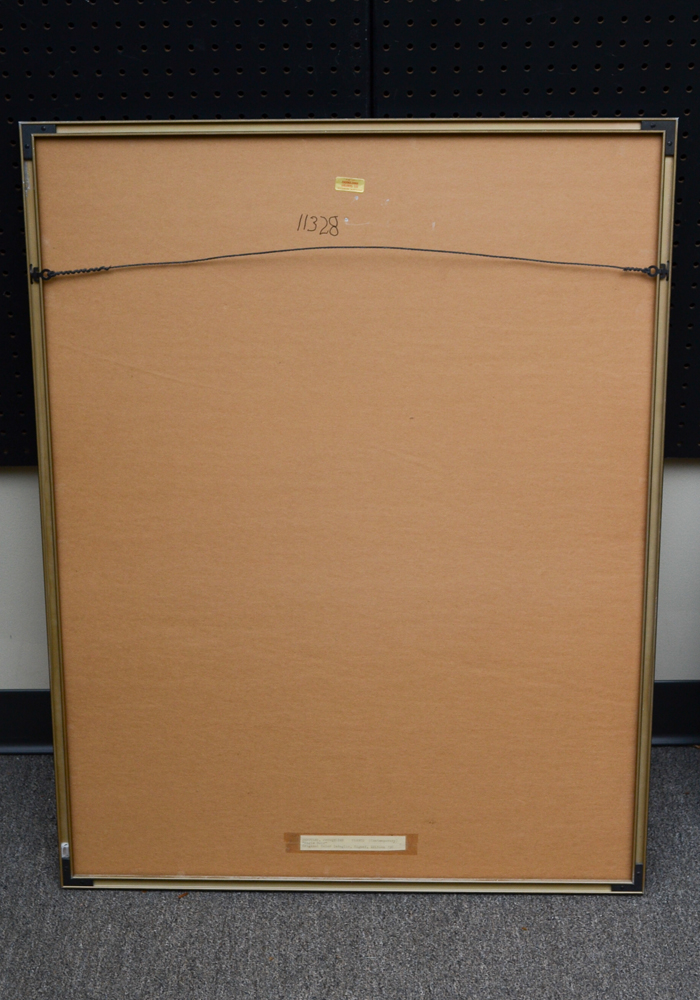 Jacuqeline Debutler Signed Limited Edition Color Intaglio Titled "Magic Noir"