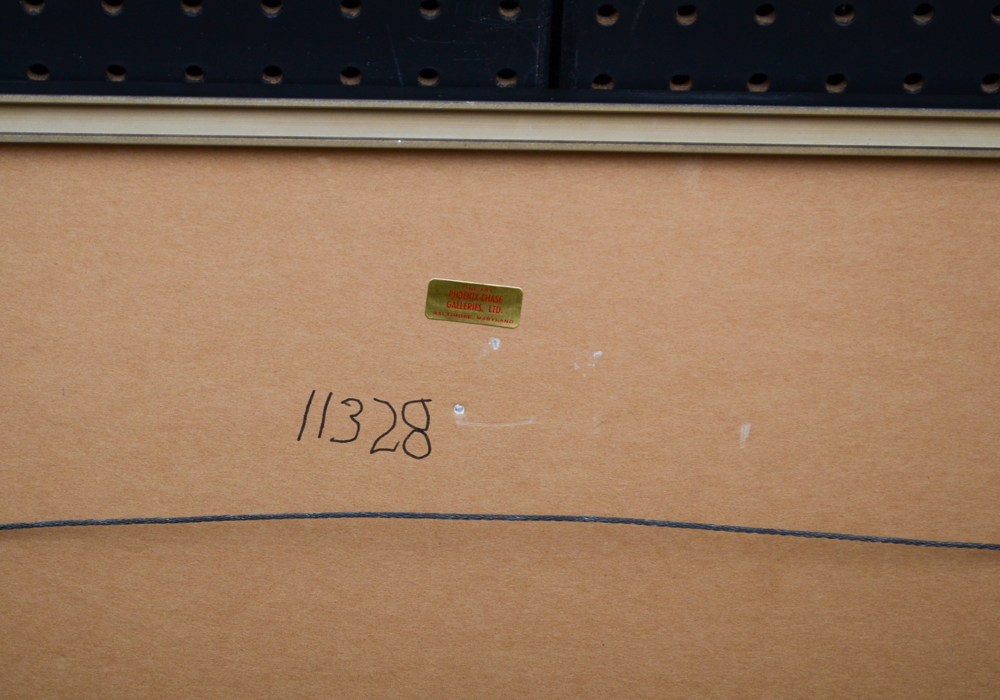 Jacuqeline Debutler Signed Limited Edition Color Intaglio Titled "Magic Noir"