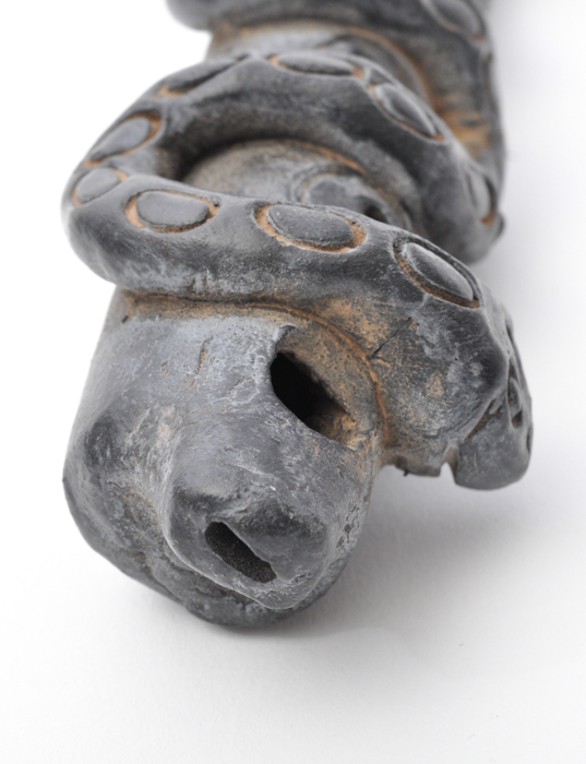 Clay Aztec Style Snake Flute