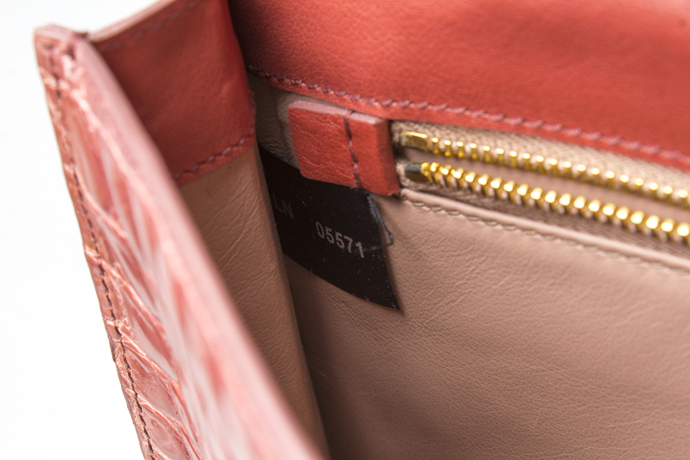 Prada Pochette Crocodile Handbag