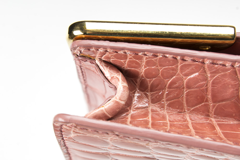 Prada Pochette Crocodile Handbag