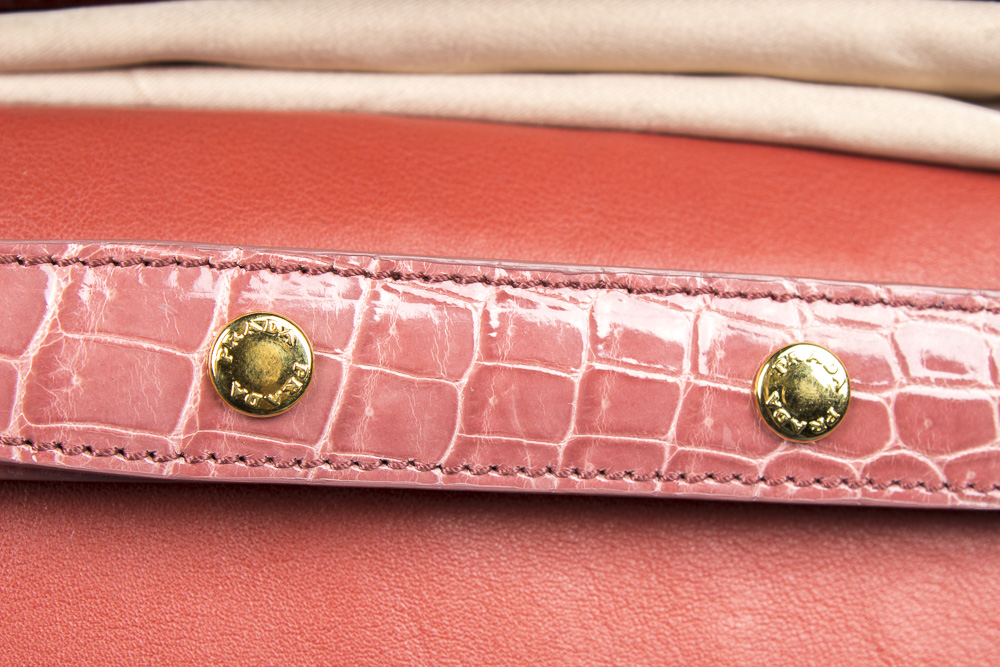 Prada Pochette Crocodile Handbag