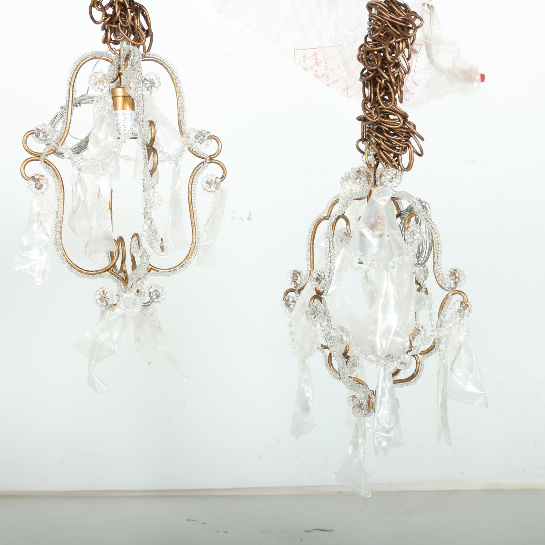 Matching Miniature Chandeliers