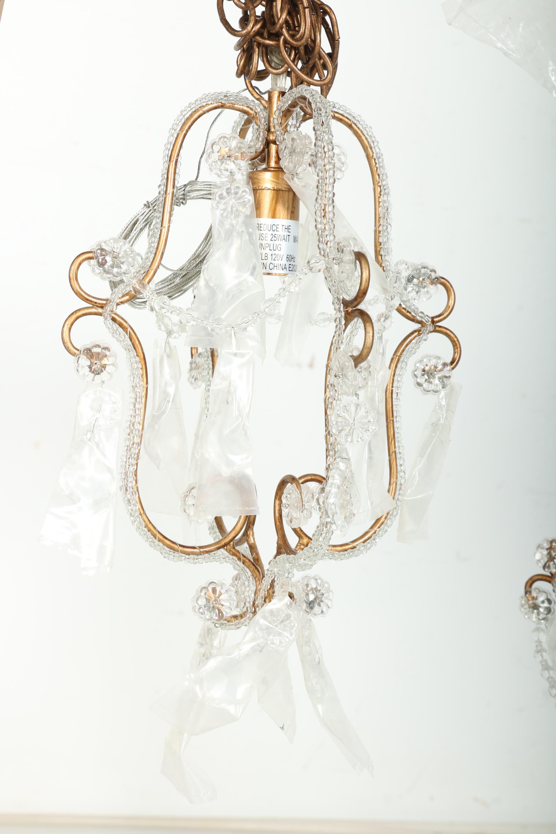 Matching Miniature Chandeliers