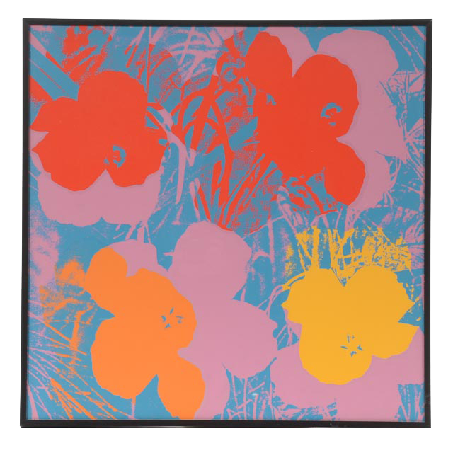 Serigraph Reproduction after Andy Warhol 1964 Serigraph "Flowers"