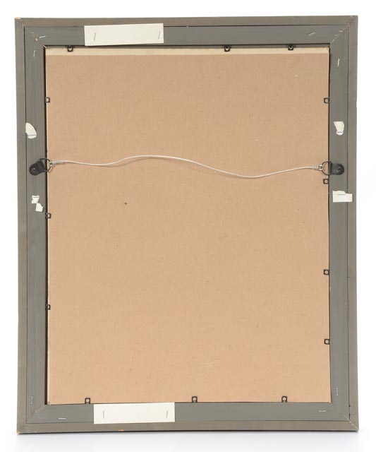 Mid-20th Century WPA-Style Oil Portrait on Board