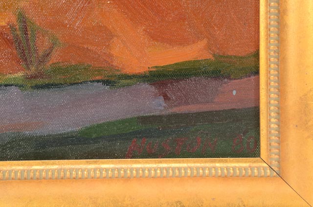 Roland Huston Original Oil on Canvas Landscape