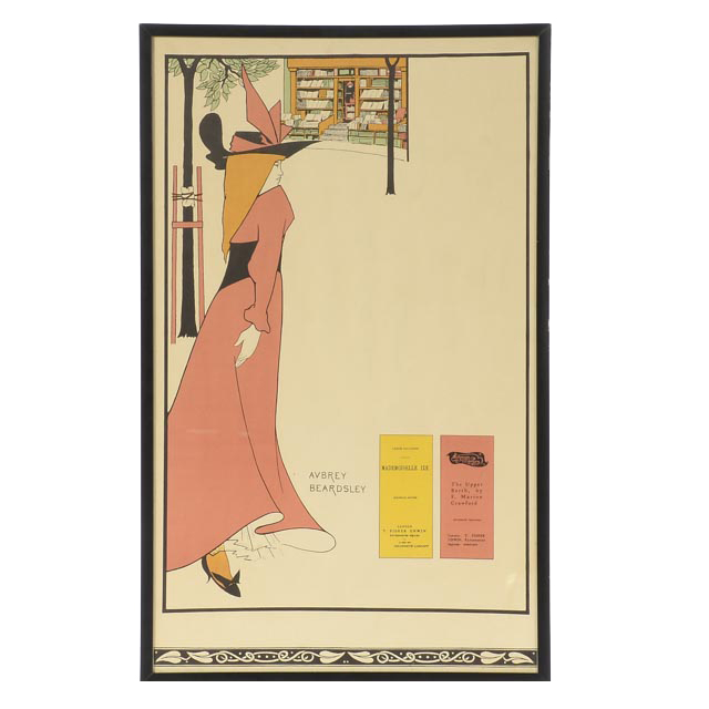 Color Lithograph Poster for the Pseudonym and Autonym Libraries