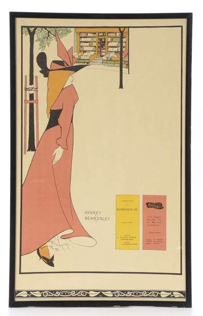 Color Lithograph Poster for the Pseudonym and Autonym Libraries
