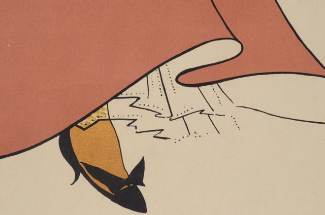 Color Lithograph Poster for the Pseudonym and Autonym Libraries