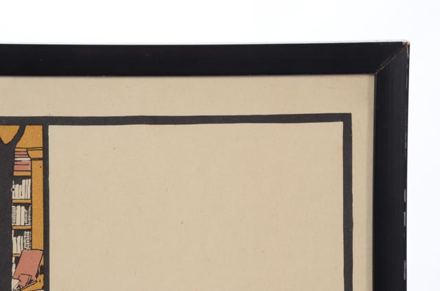 Color Lithograph Poster for the Pseudonym and Autonym Libraries