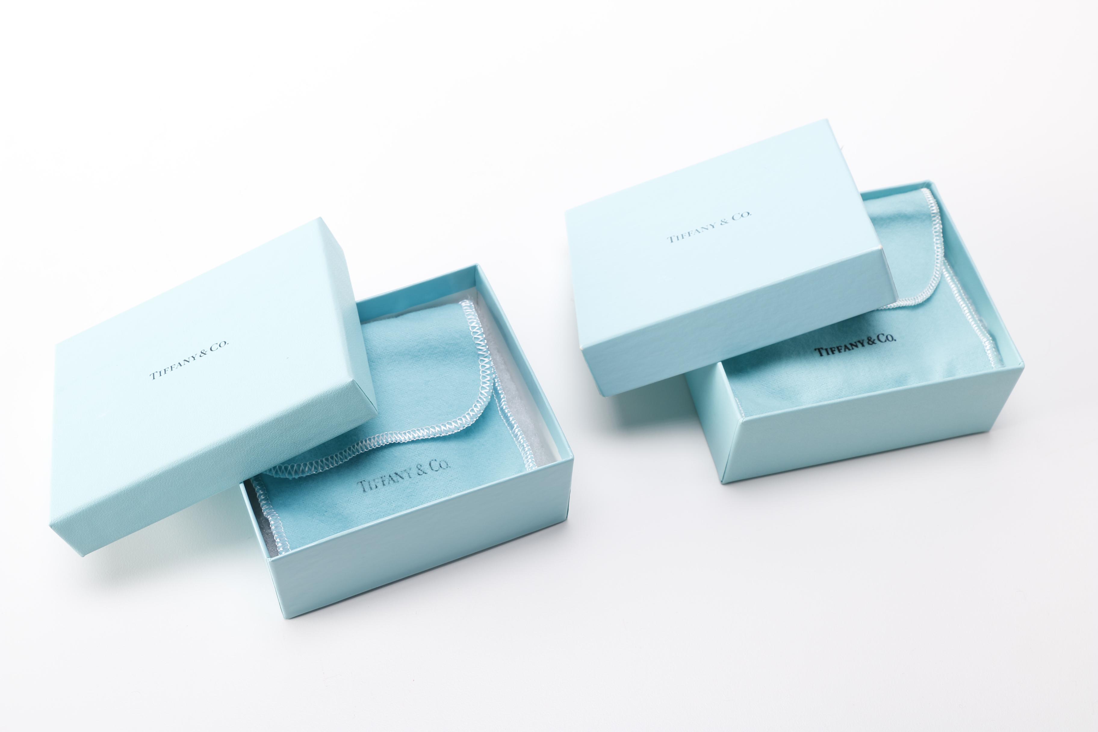 Tiffany & Co. Crystal Ornaments With Snowflake and Stars