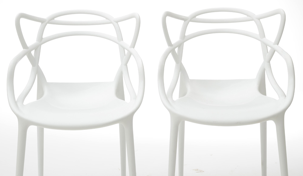 Pair of Modway "Entangled" Side Chairs