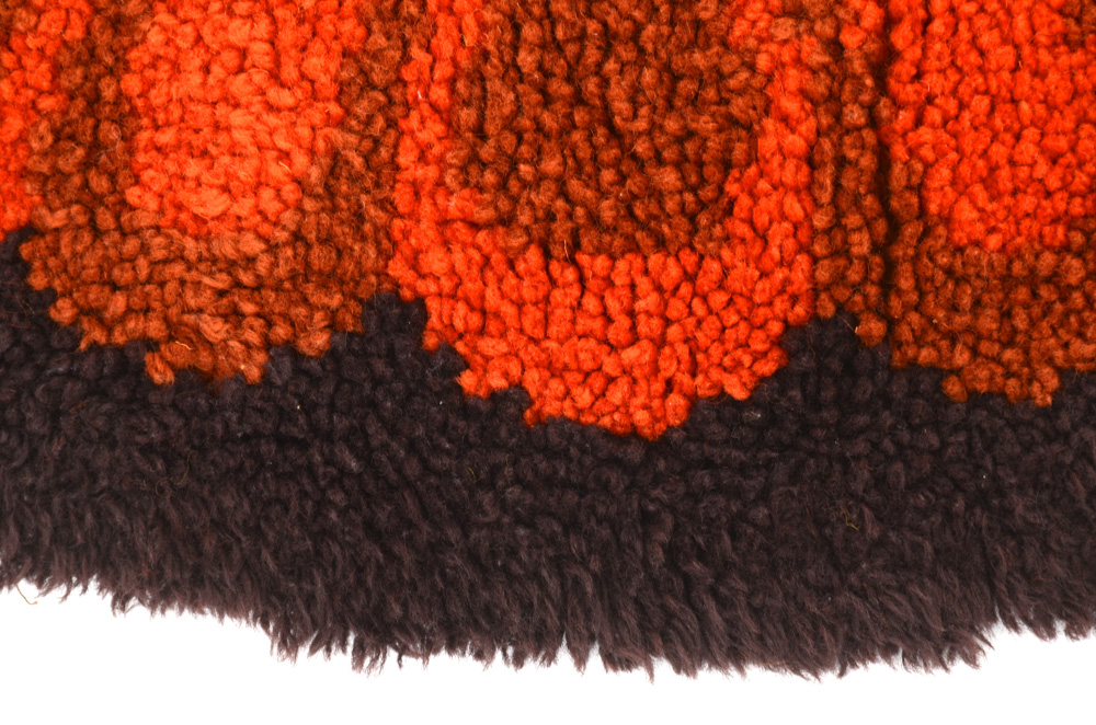 Vintage Circular Accent Rug