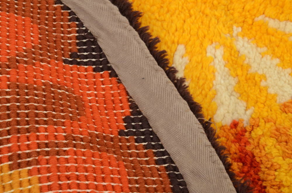 Vintage Circular Accent Rug