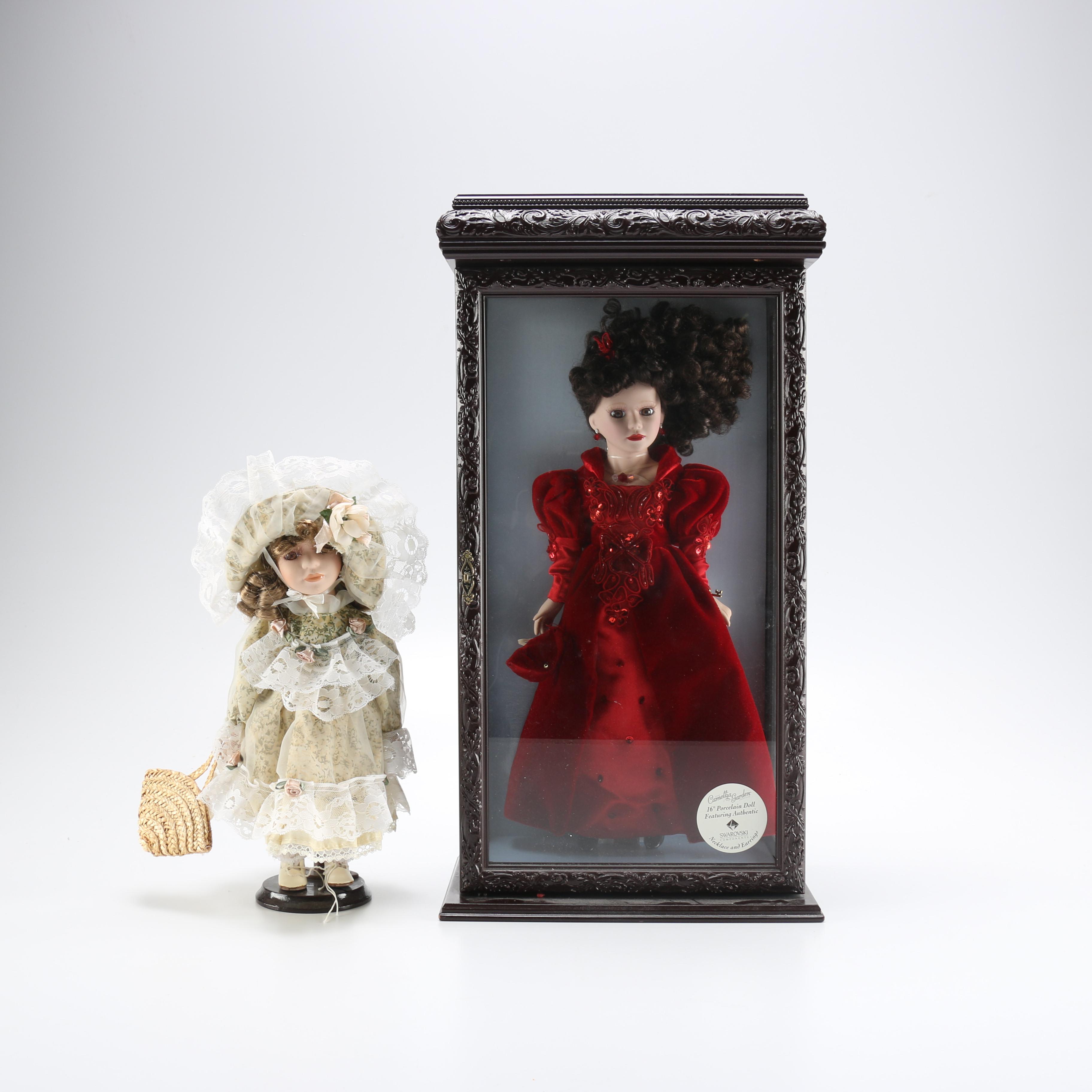 Camellia Garden Collection Porcelain Doll