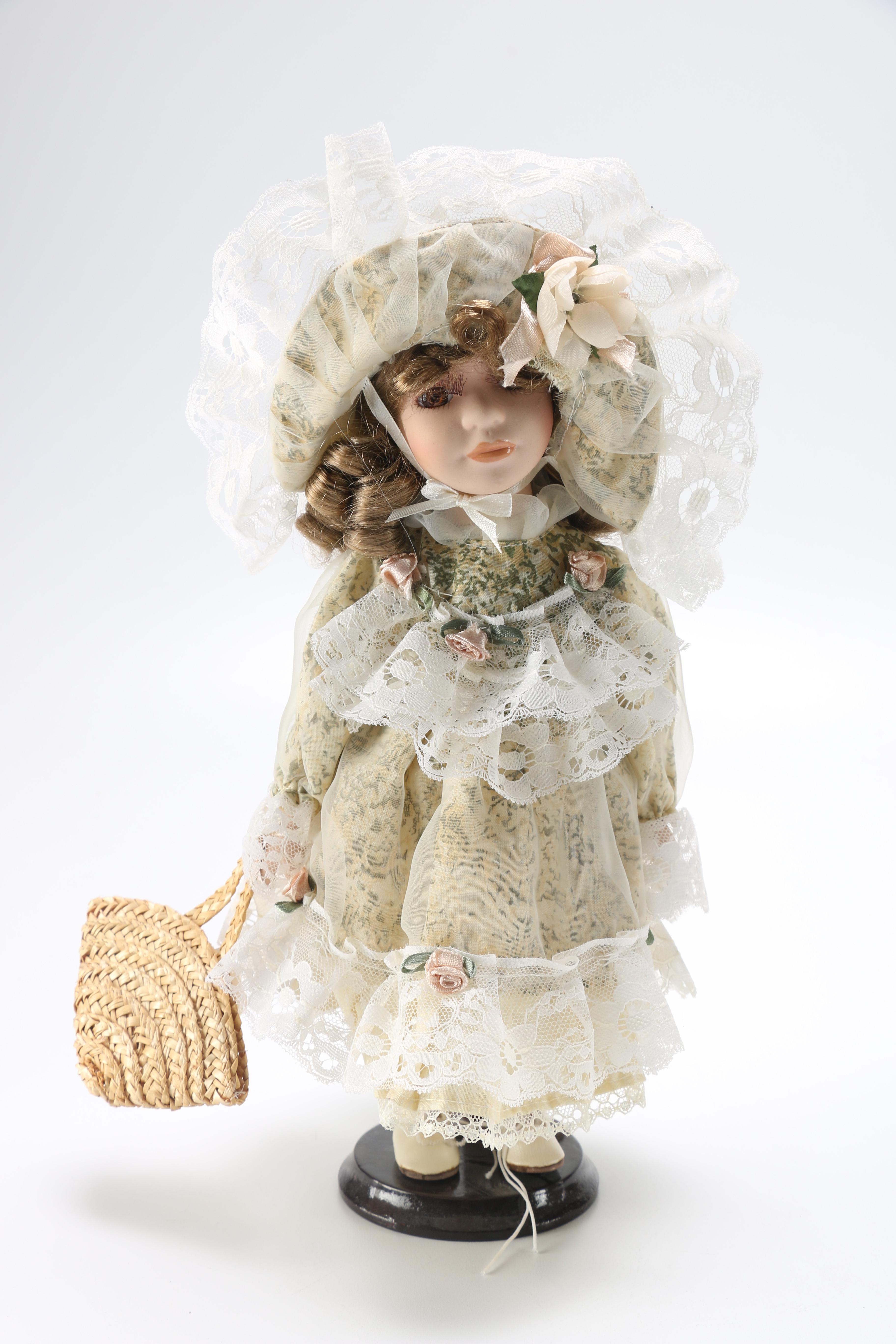 Camellia Garden Collection Porcelain Doll