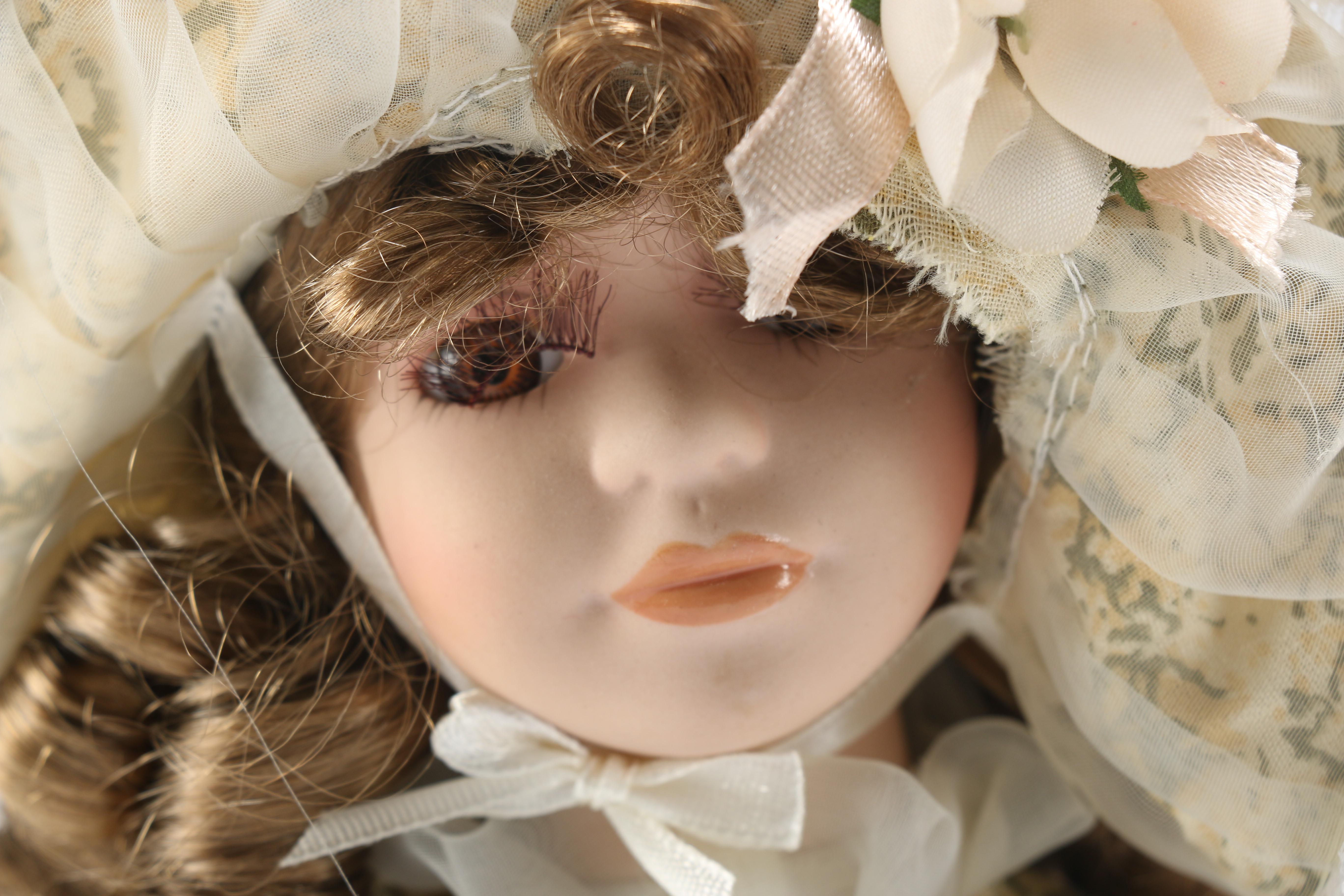 Camellia Garden Collection Porcelain Doll