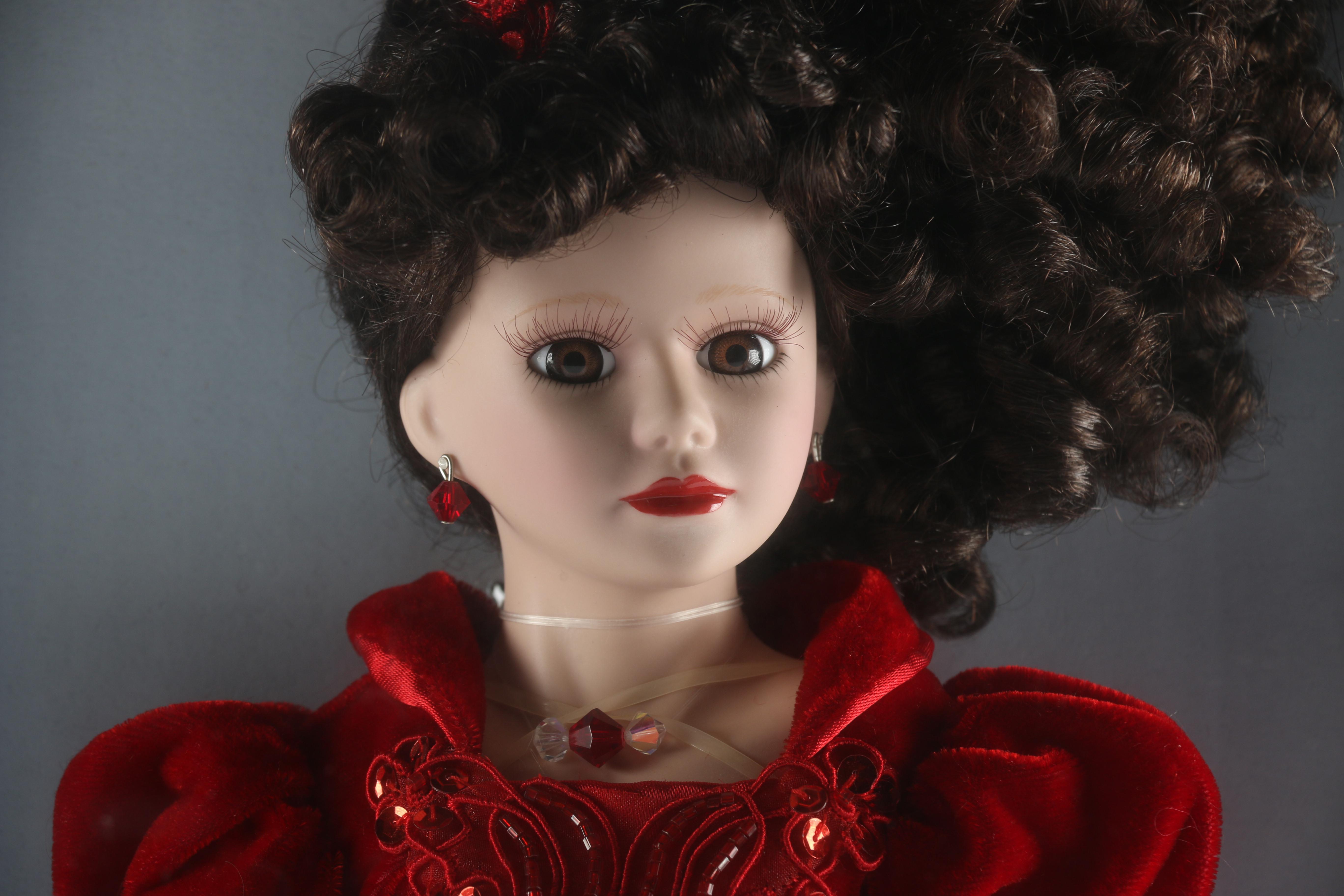 Camellia Garden Collection Porcelain Doll