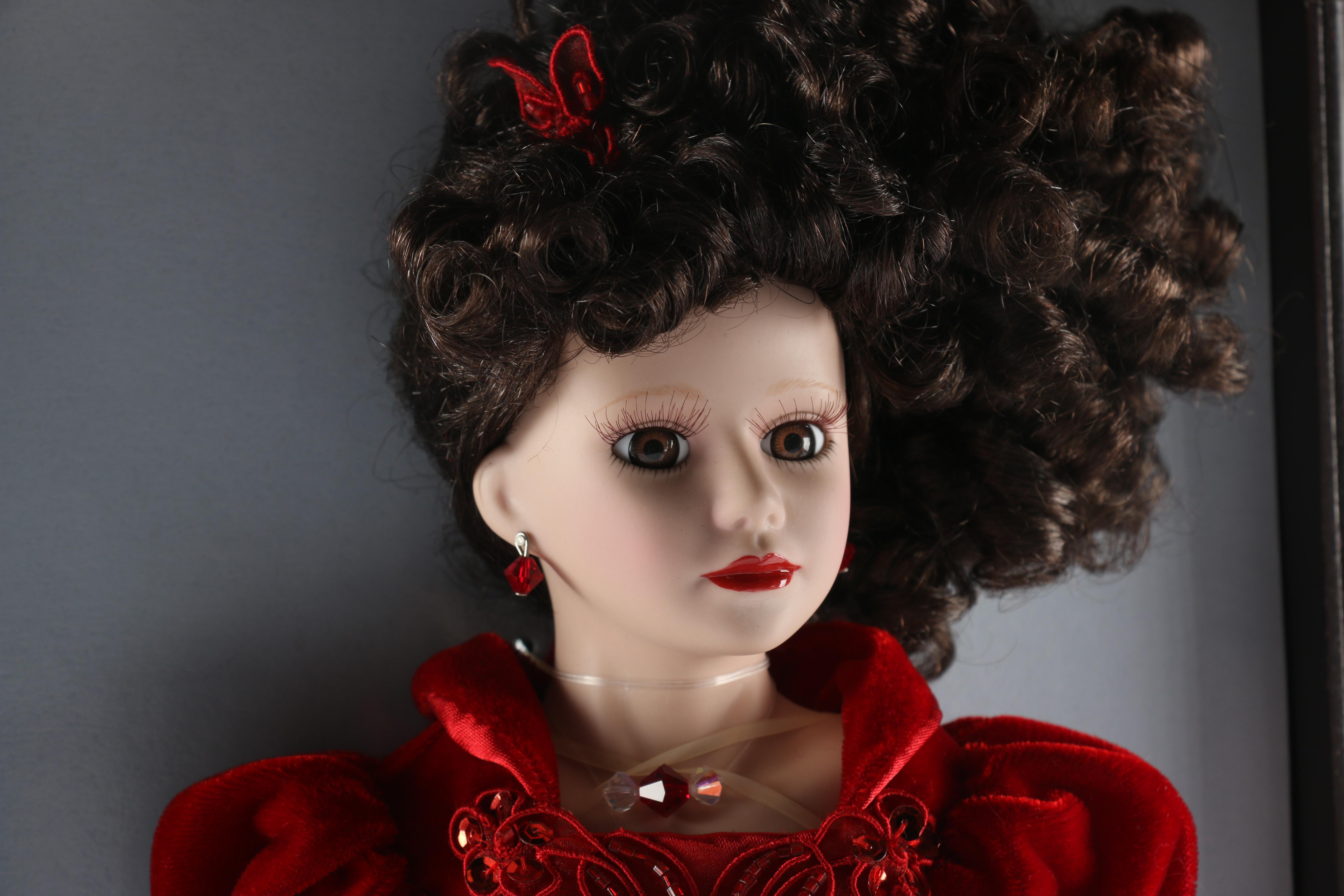 Camellia Garden Collection Porcelain Doll