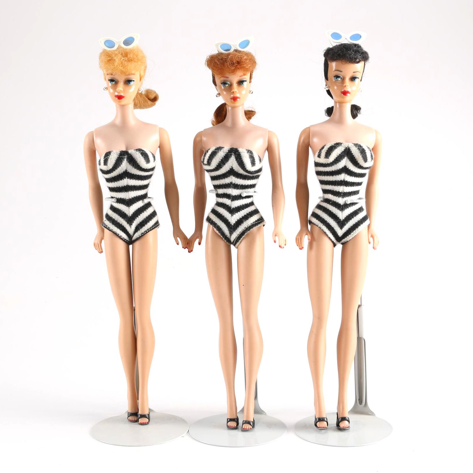 #3 and #5 Swimsuit Ponytail Barbies