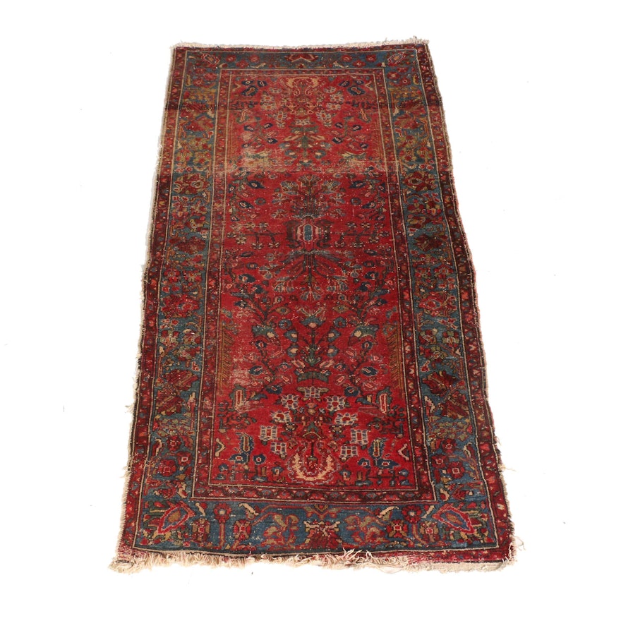 Hand Knotted Antique Mehriban Area Rug