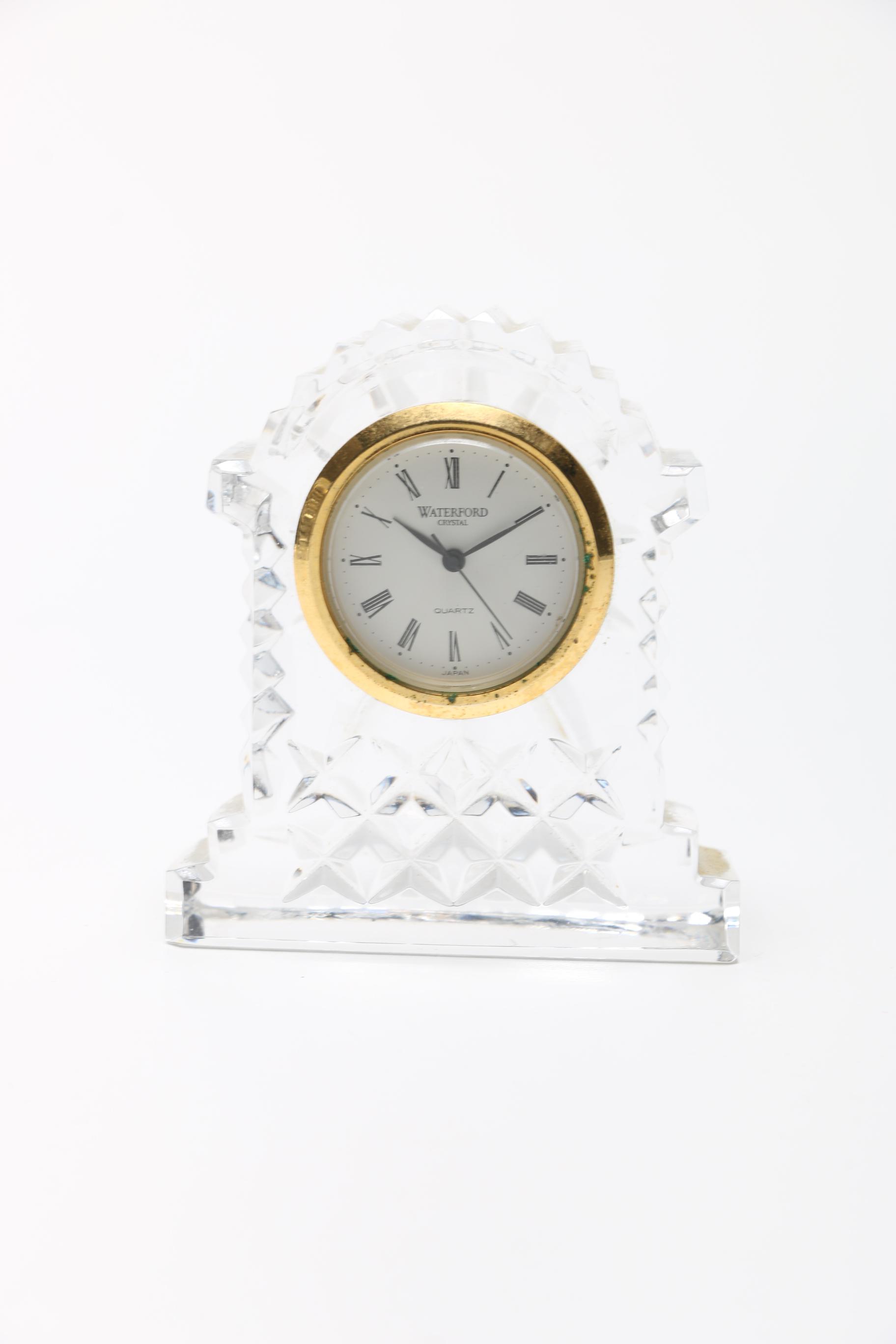 Waterford Crystal Table Clock
