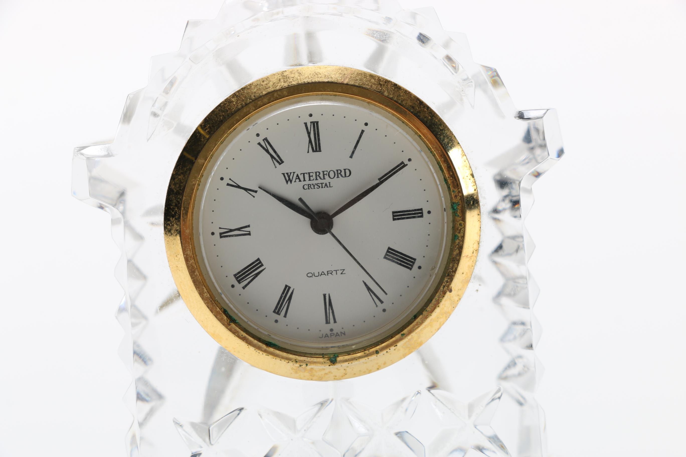 Waterford Crystal Table Clock