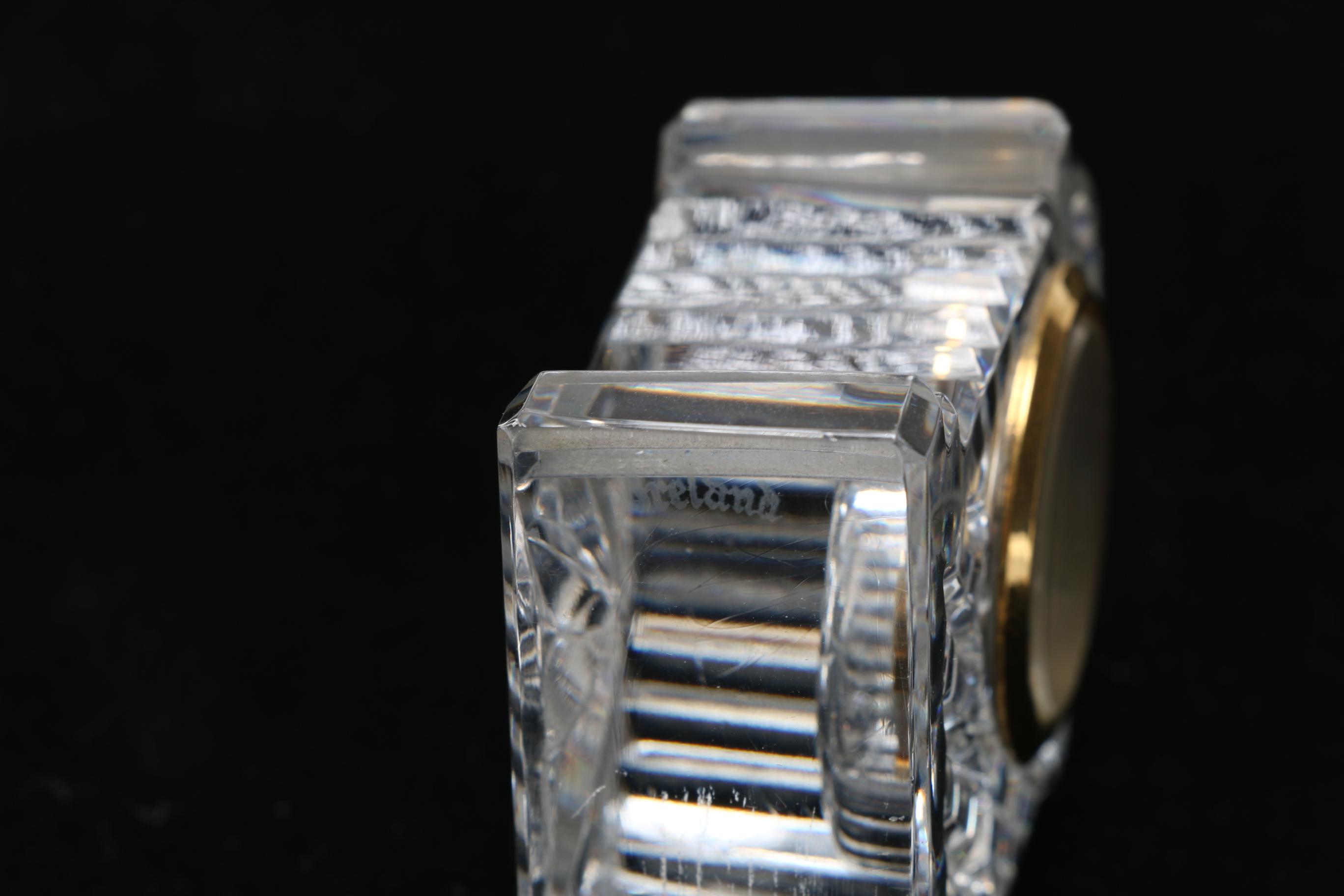 Waterford Crystal Table Clock