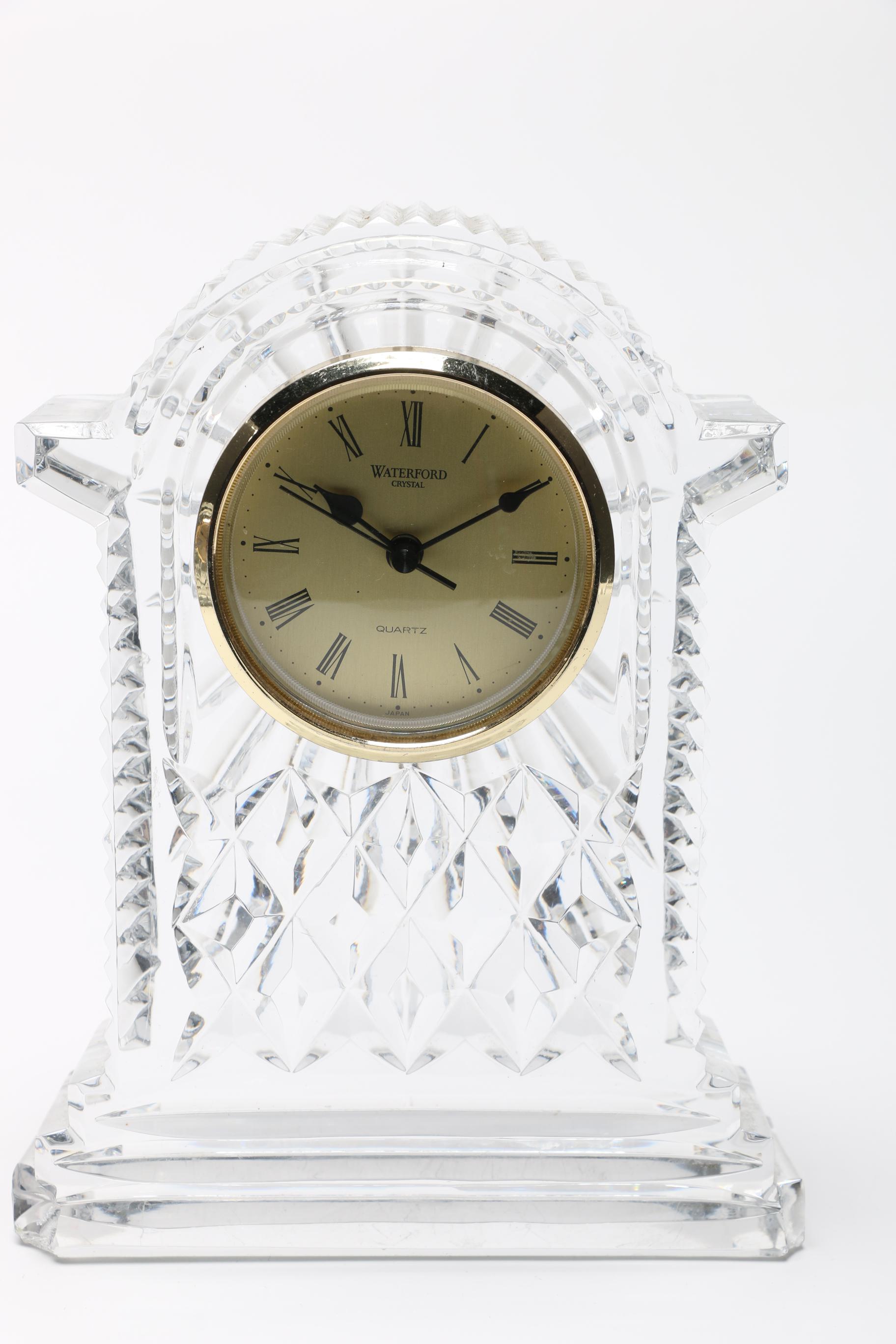 Waterford Crystal Table Clock