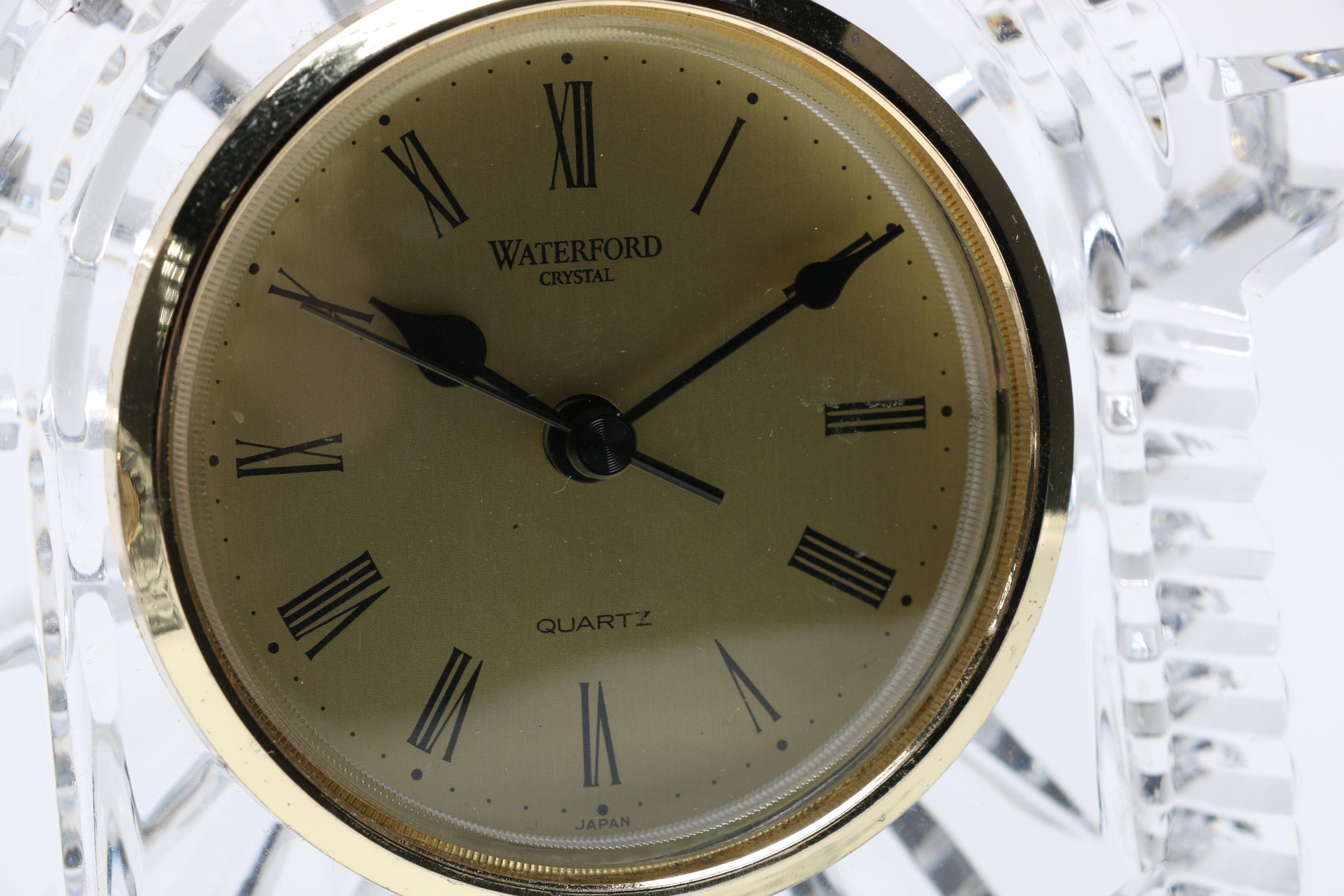 Waterford Crystal Table Clock