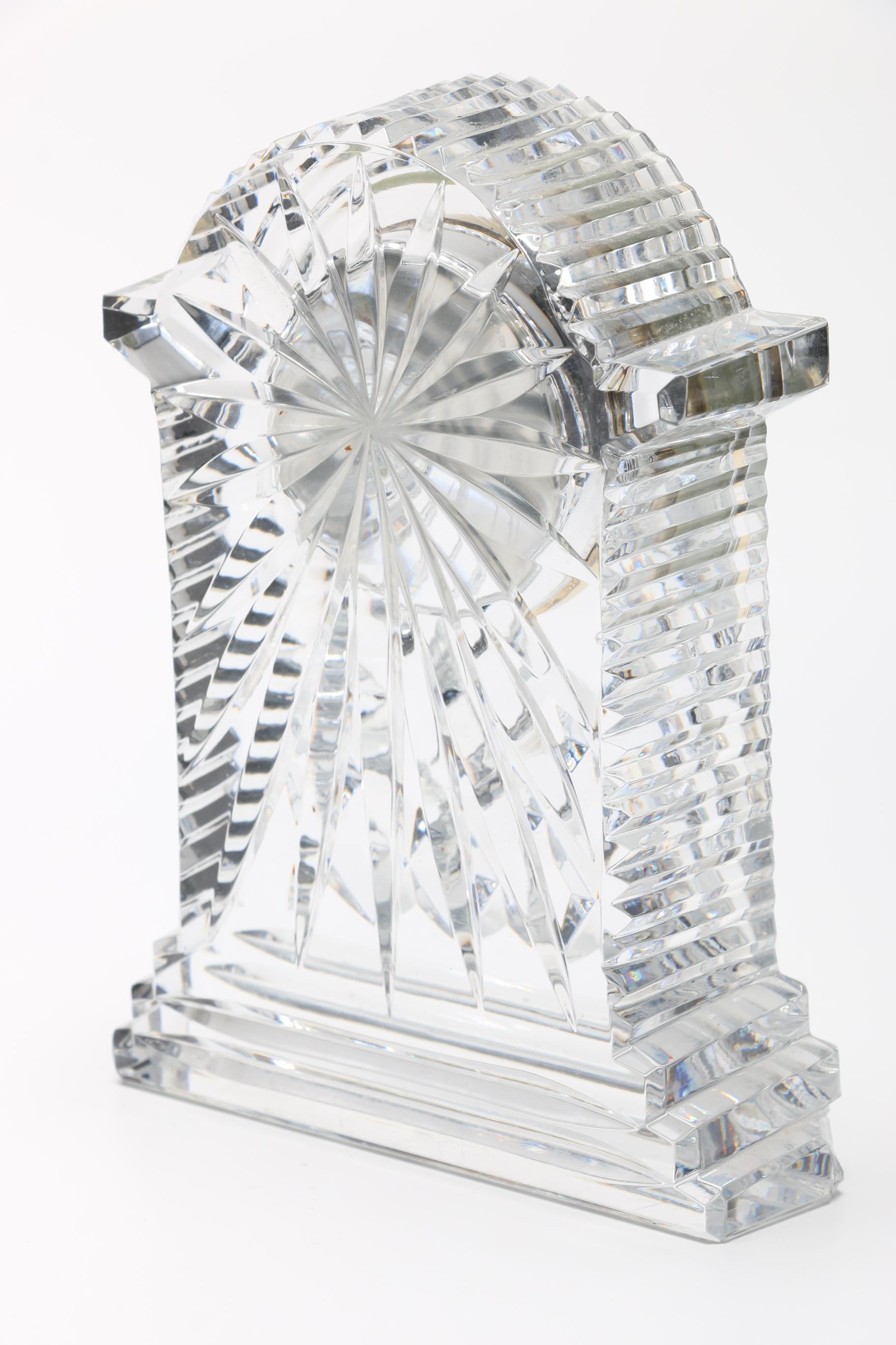 Waterford Crystal Table Clock