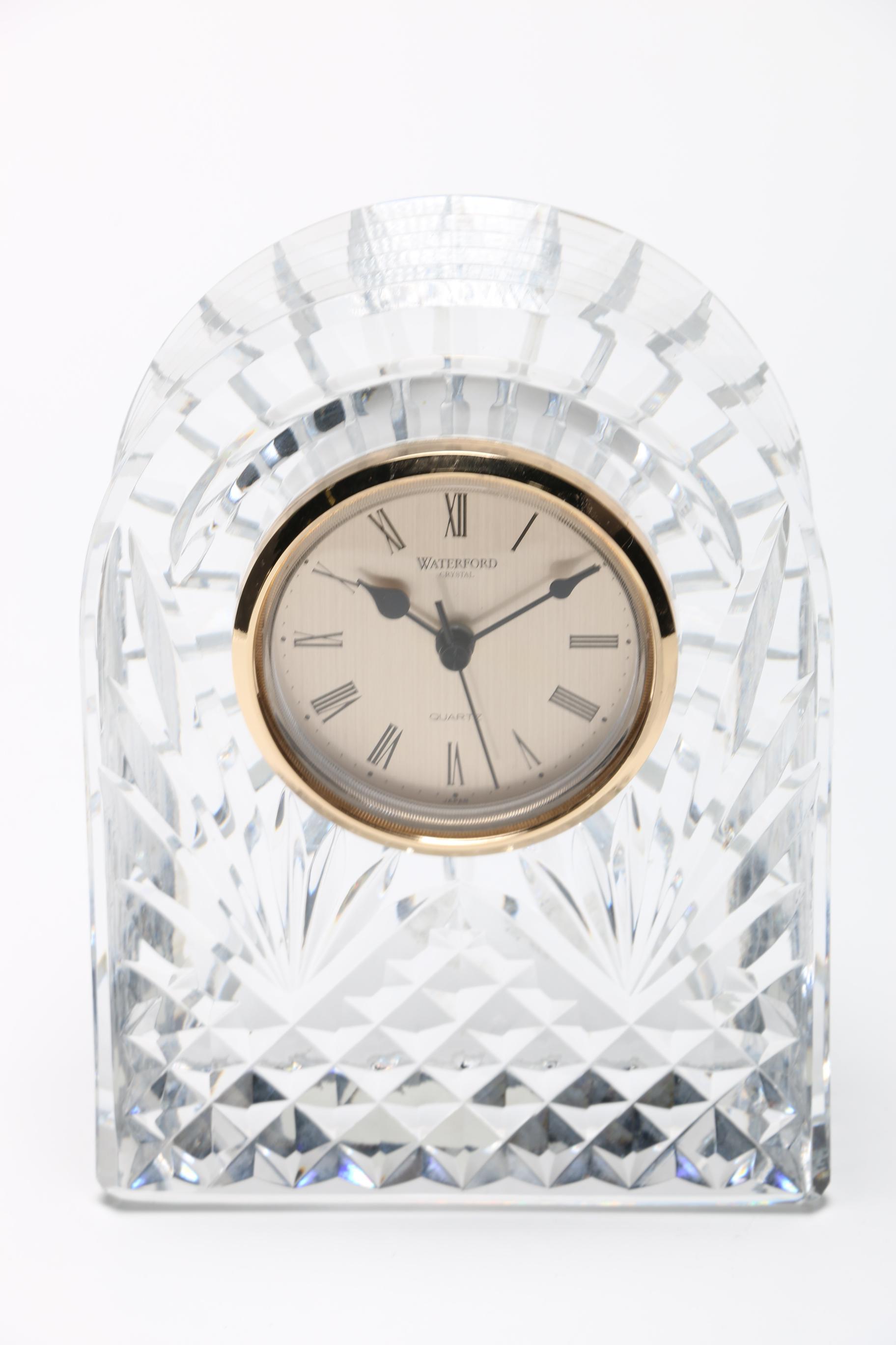 Waterford Crystal Table Clock