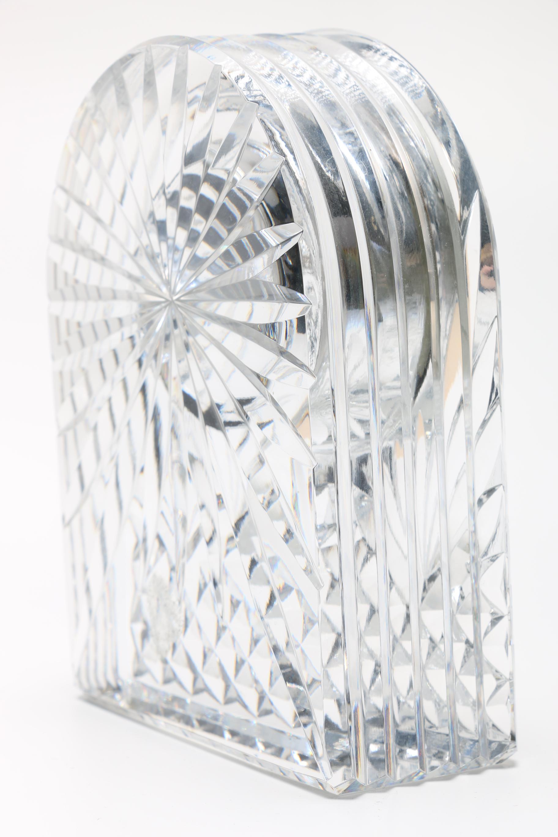 Waterford Crystal Table Clock