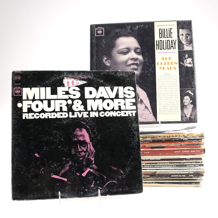 Miles Davis, Thelonious Monk and Other Jazz, Funk LPs