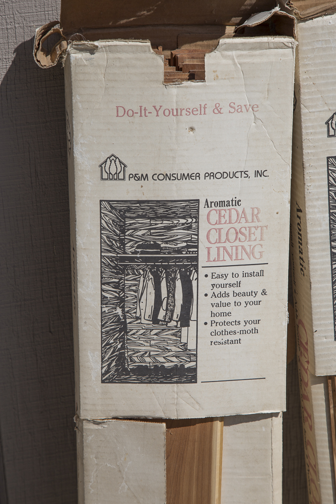Aromatic Cedar Closet Lining