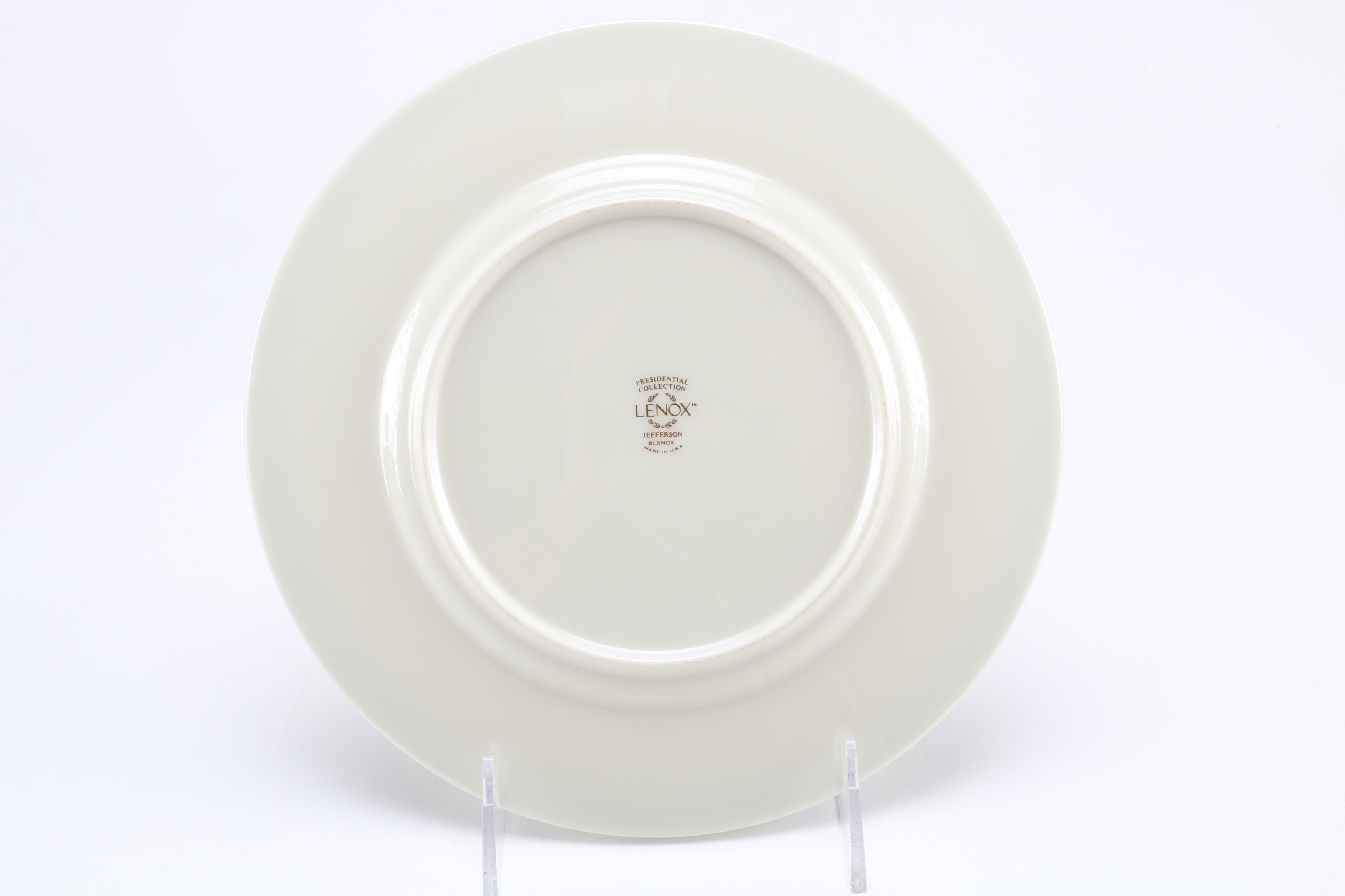 Lenox Presidential Collection "Jefferson" Chinaware