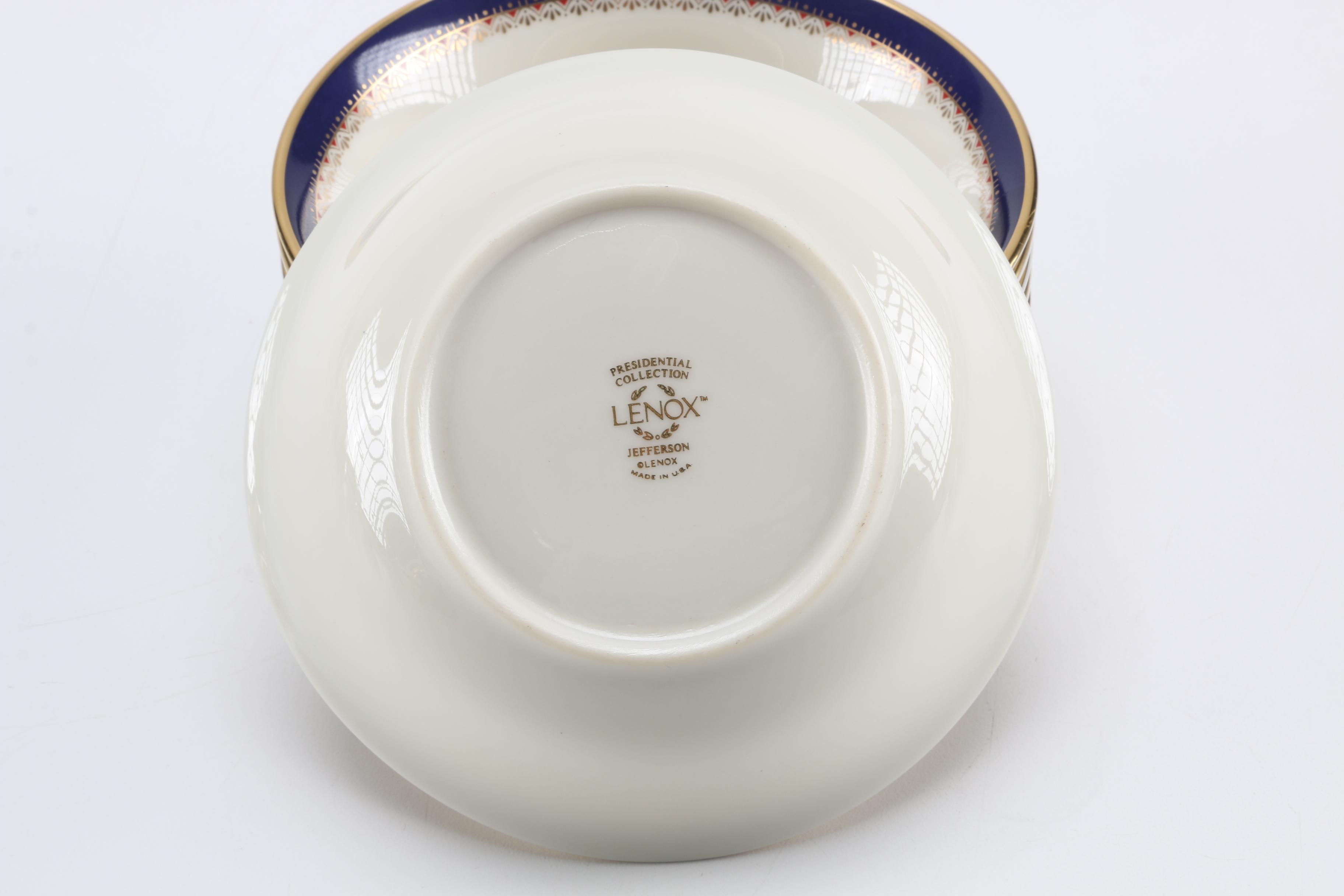 Lenox Presidential Collection "Jefferson" Chinaware