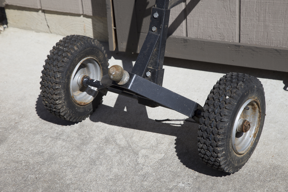 Hobie Catamaran, Trailer Hitch, and Portable Dolly