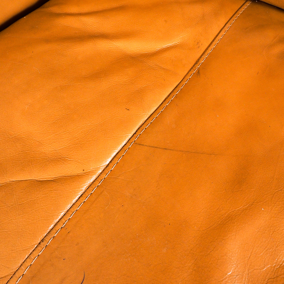 Contemporary Leather Love Seat